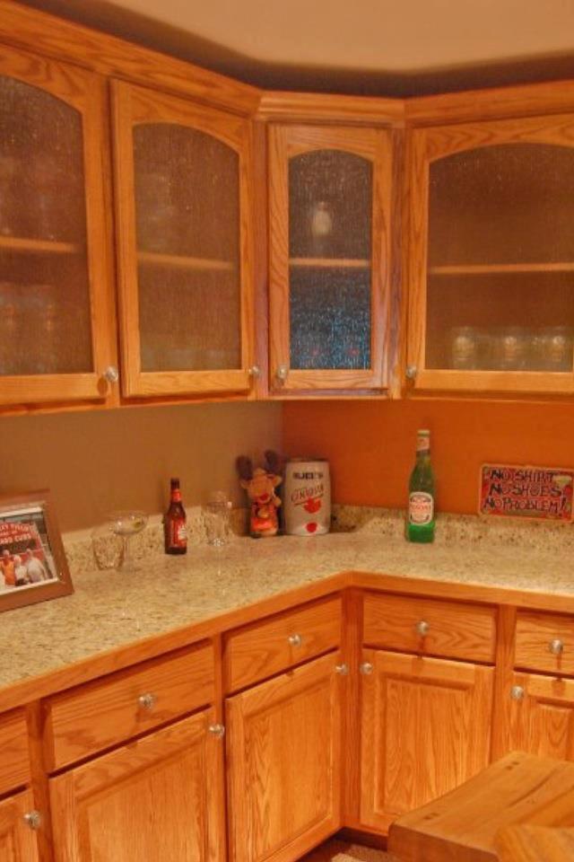 frosted glass cabinets